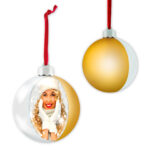 CHRISTMAS SATIN GOLD 10X10 - immagine 2