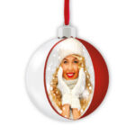CHRISTMAS SATIN RED 10X10 - immagine 2